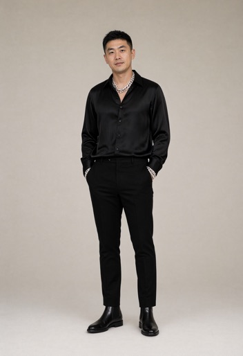 The same person restyled in a Clubbing outfit by Rizz My Fit