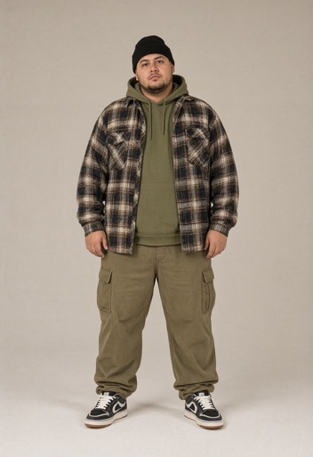 The same person restyled in a Skater outfit by Rizz My Fit
