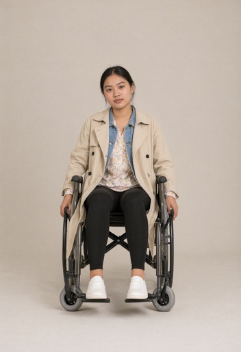 The same person restyled in a Spring Fresh outfit by Rizz My Fit